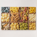 Recherche de pâtes italiennes puzzles Dîner