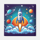 Recherche de fusée magnets Lune