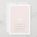 Recherche de minimalist baptême invitations Religieux