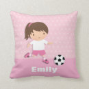 Recherche de footballeur coussins Rose