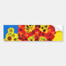 Recherche de tournesol voiture autocollants Drapeau