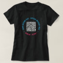 Recherche de à code qr drôles tshirts Entreprise