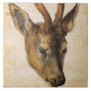 Recherche de tête animale carreaux Tête de cerf