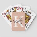 Recherche de vierge jeux de cartes Monogramme
