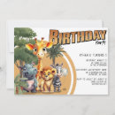 Recherche de cute safari animals invitations Girafe