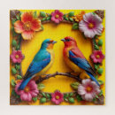 Suche nach singvögel puzzle Gelb