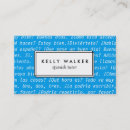 Suche nach spanische visitenkarten Blau