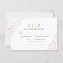 Recherche de faux rose gold confetti invitations Parties scintillant