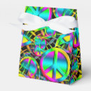 Suche nach frieden papier geschenk box Blume power