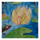 Suche nach wasserlilien poster Lilienpolster