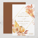 Recherche de fall save the dates Aquarelle florale