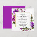 Recherche de violet brillant invitations Pour elle