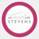 Recherche de à petits pois orange autocollants Monogramme