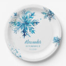 Recherche de flocon neige assiettes Minimaliste