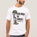 Recherche de soldat chrétien tshirts Spirituel