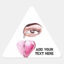 Recherche de larmes autocollants Coeur
