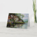 Recherche de paysage floral vœux cartes Rural