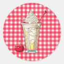 Recherche de milkshake autocollants Crème glglace