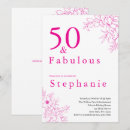 Recherche de 50 fabuleux invitations Rose vif