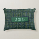 Recherche de tweed coussins Bleu