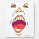 Recherche de le cri tapis souris Visage
