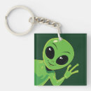 Recherche de alien vert porteclés Mignon