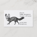 Recherche de faune cartes visite Illustration