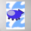 Suche nach raumschiff poster Blau