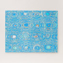 Recherche de moderniste puzzles Bleu