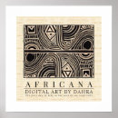 Suche nach afrikanisches muster poster Stammes