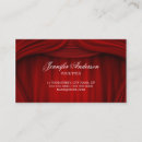 Suche nach roter vorhang visitenkarten Vorhänge