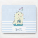 Recherche de dinosaure bleu tapis souris Dessin animé
