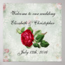 Recherche de vintages de mariage posters Floral