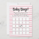 Recherche de activités baby shower invitations Bingo bébé