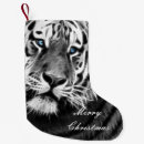 Recherche de tigre chaussette de noël Rayures