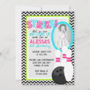 Recherche de bowling fille invitations Parti