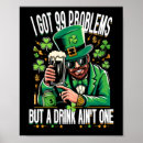Suche nach grünes bier poster Klee