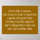 Recherche de appareils photo posters Citations