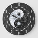 Recherche de symbole de yin et yang horloges Taoism