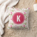 Recherche de fleurs roses coussins Pour elle