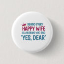 Recherche de humour de mari badges Femme