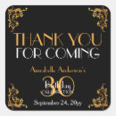 Recherche de anniversaire vintage autocollants Moderne