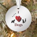 Recherche de empreinte de patte chien ornements Xmas