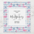 Suche nach flamingo wein etiketten Rosa flamingos