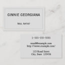 Suche nach single visitenkarten Elegant