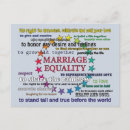 Recherche de égalité de mariage cartes postales Amour