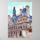 Recherche de paris aquarell posters Destination