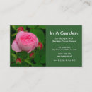 Recherche de bourgeon floraux cartes visite Photographie