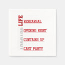 Recherche de théâtre serviettes Large