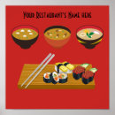 Suche nach fisch essen poster Japanisch